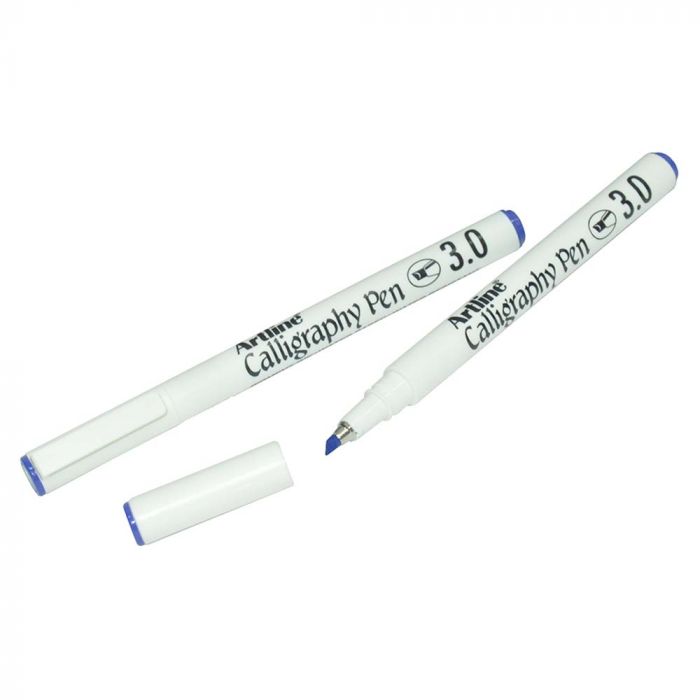 Calligraphy Pen 3.0mm Blue Artline Ref EK243